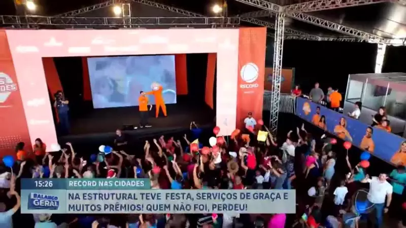 Estrutural (DF) bate recorde em infraestrutura e serviços gratuitos — veja as novidades!