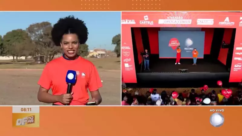 Evento imperdível na Estrutural: Record nas Cidades promove ação social neste sábado