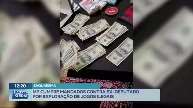 Ex-deputado é alvo de operação do MP por envolvimento em esquema de jogos ilegais no RJ