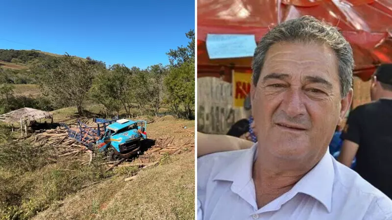 Ex-vereador de Londrina morre em acidente trágico com caminhão: detalhes chocantes
