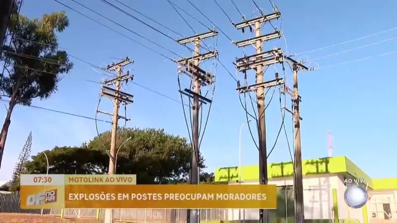 Explosões em postes de energia assustam moradores da Asa Norte em Brasília — Veja o que aconteceu!
