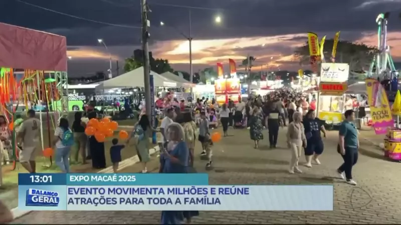 Expo Macaé 2025 promete agitar o interior do RJ com atrações imperdíveis e muito investimento