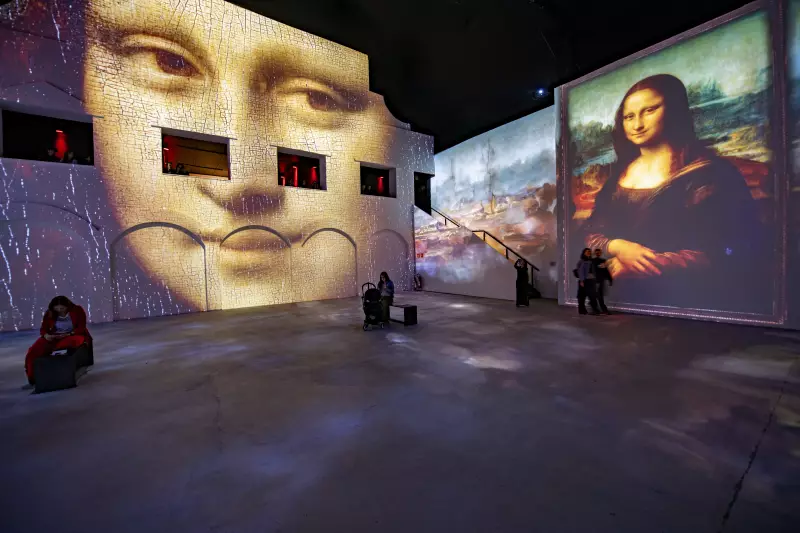 Exposição futurista de Da Vinci em SP supera 20 mil visitantes e encanta o público