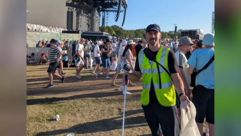 Fã do Oasis se passa por lixeiro para assistir show em Manchester — e a estratégia funcionou!