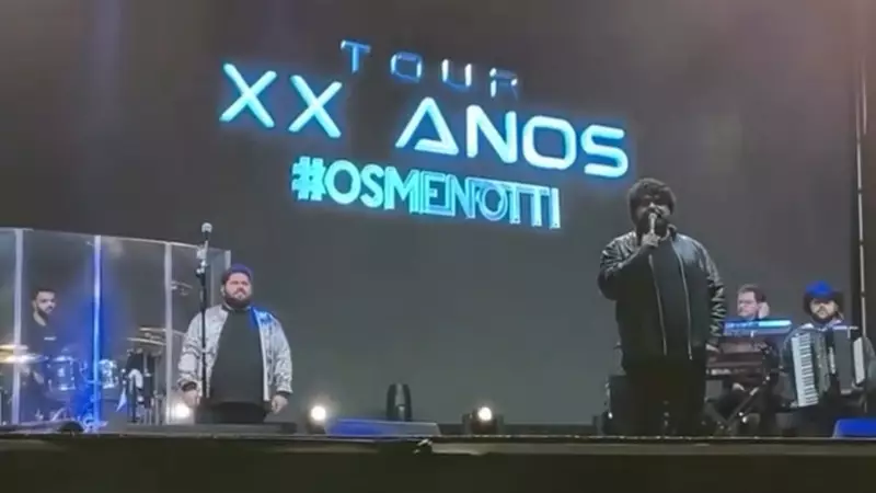 Fabiano supera acidente em MG e emociona fãs com show no Rio de Janeiro