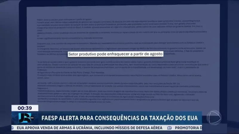 Faesp Alerta: Taxação dos EUA Pode Impactar Fortemente o Agronegócio Brasileiro