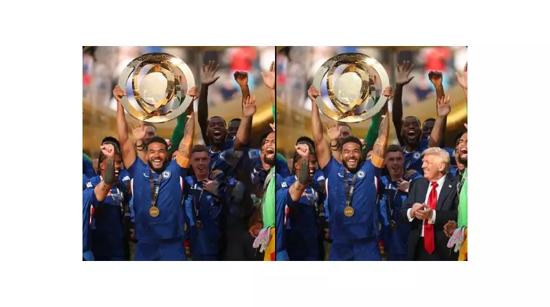 Fake News: Chelsea não apagou Trump de foto do título do Mundial de Clubes