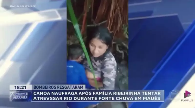 Família ribeirinha sobrevive a naufrágio no Lago do Limão em Maués, AM