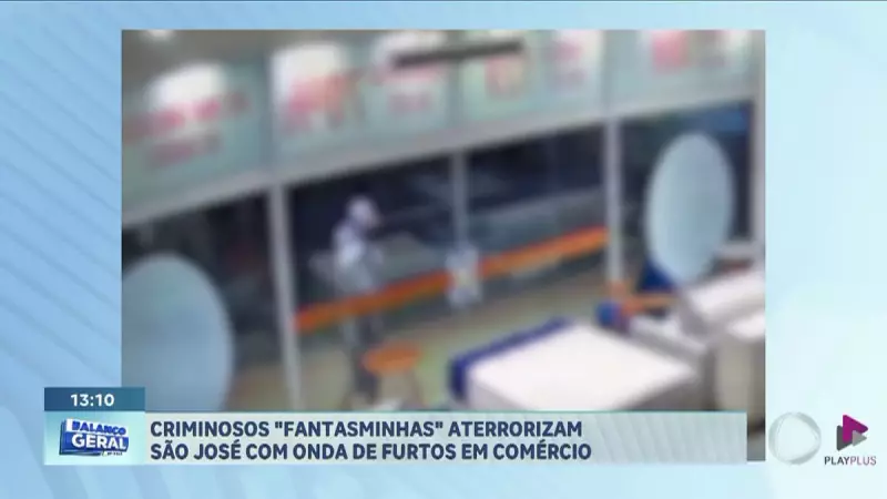 Fantasminhas aterrorizam São José dos Campos: Onda de furtos em comércios assusta moradores