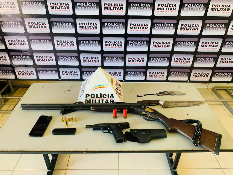 Farsante se passa por policial em Minas Gerais e acaba preso após troca de tiros com PMs — veja detalhes