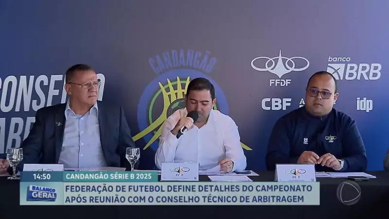 Federação de Futebol do DF anuncia detalhes do Candangão Série B 2025: confira as novidades!