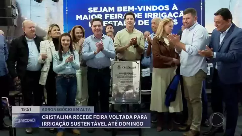Feira em Cristalina mostra como irrigação sustentável pode salvar o futuro da alimentação no Brasil