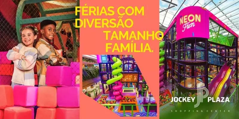 Férias de Julho no Jockey Plaza: Diversão Garantida para Toda a Família
