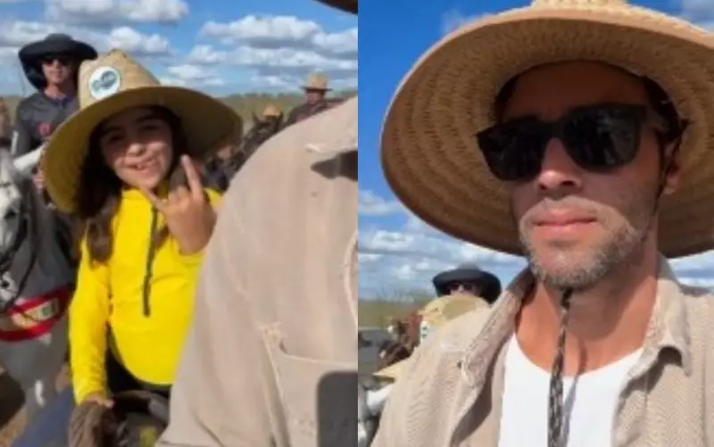 Filha de Ivete Sangalo brilha em festa de vaqueiros na Bahia: veja os melhores momentos!