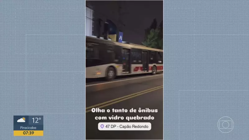 Filho de motorista é preso por ataque a ônibus em SP e indiciado por tentativa de homicídio