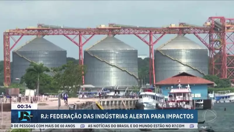 Firjan em Alerta: Tarifas dos EUA Acendem Sinal Vermelho para Indústria do Rio
