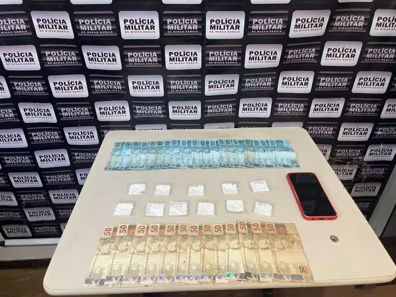 Flagrante em Minas: suspeito de entregar drogas em delivery é preso após denúncia anônima