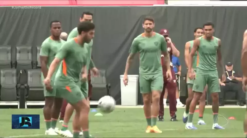 Fluminense finaliza preparação para enfrentar o Chelsea na semifinal do Mundial de Clubes