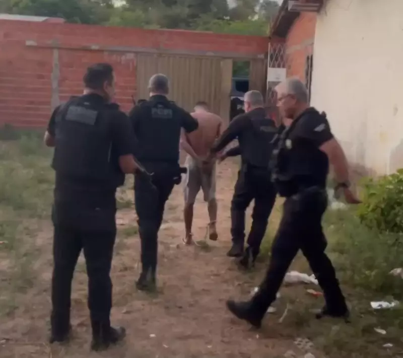 Foragido por latrocínio é preso após tentativa de homicídio em briga por lixo em Teresina