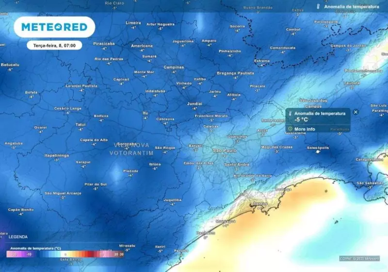 Frio intenso e ar seco avançam pelo Centro-Sul: saiba como se proteger