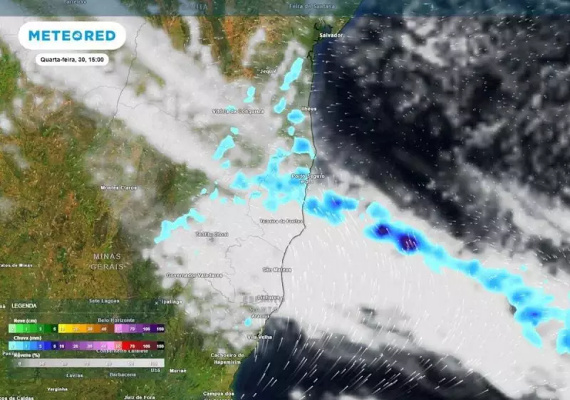Frio intenso no Sul: Temperaturas despencam para 4°C nesta quarta-feira (30/07)