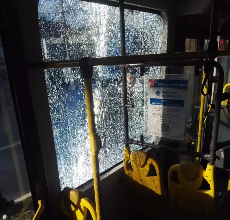 Funcionário público é preso em SP após atirar pedras em 16 ônibus — entenda o caso