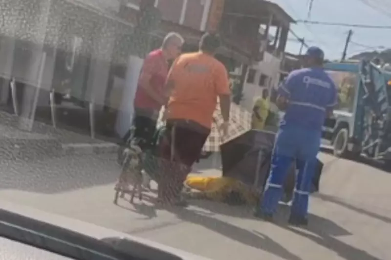 Gari cantor sofre acidente durante trabalho e fratura maxilar no litoral de SP