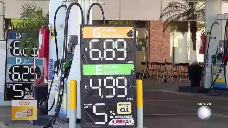 Gasolina a R$ 6,89 por litro? Posto em Brasília surpreende com preço alto e sindicatos não sabem explicar