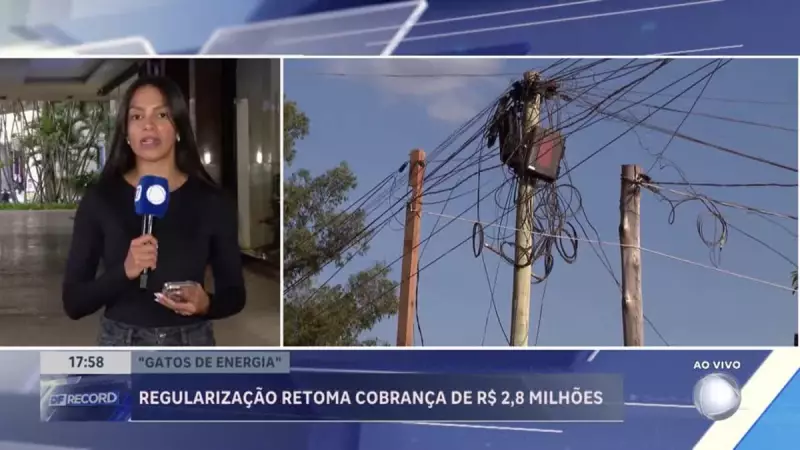 Gato na rede elétrica no DF: mais de 2 mil brasilienses burlam sistema e causam prejuízo milionário