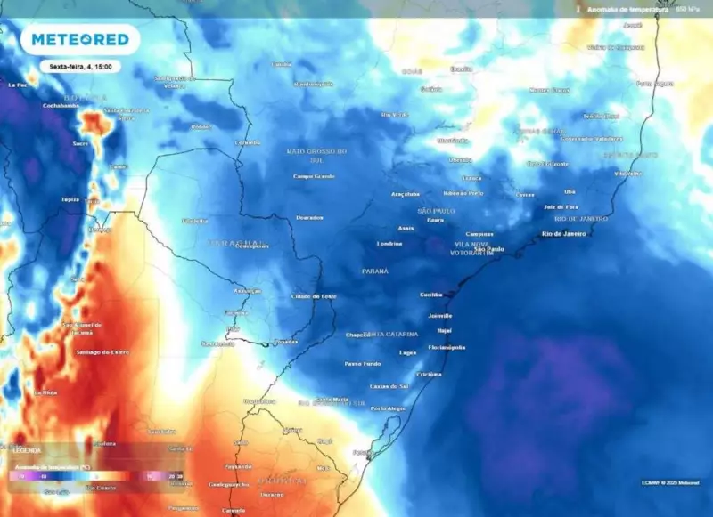 Geadas intensas atingem Sul e Sudeste com temperaturas próximas de 0°C nesta sexta