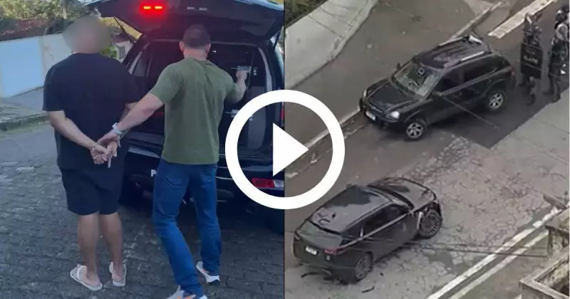 Gerente de contas de quadrilha por trás de sequestro em carro blindado é preso em SC