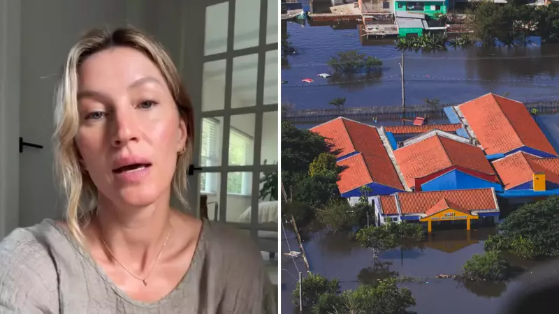 Gisele Bündchen doa R$ 9 milhões para reconstruir escolas em Porto Alegre após enchente