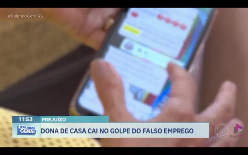 Golpe do Falso Emprego: Dona de Casa Perde Dinheiro em Fraude Digital no RS