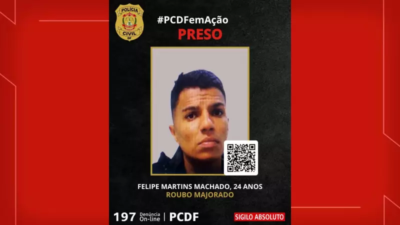 Golpe do test-drive: homem é preso após roubar motos anunciadas em aplicativos no DF