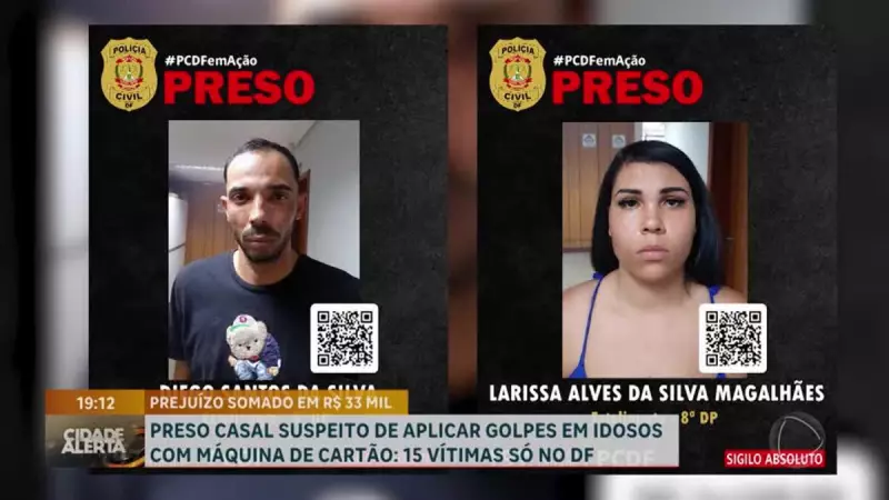 Golpistas disfarçados de amor: Polícia Civil do DF busca casal que enganou idosos com falsos investimentos