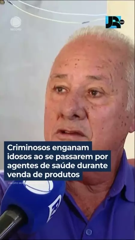 Golpistas se passam por agentes de saúde para enganar idosos e vender produtos