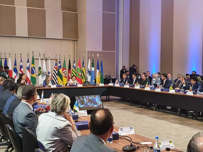 Governadores se reúnem em Brasília para discutir impacto do 'tarifaço' de Trump na economia brasileira