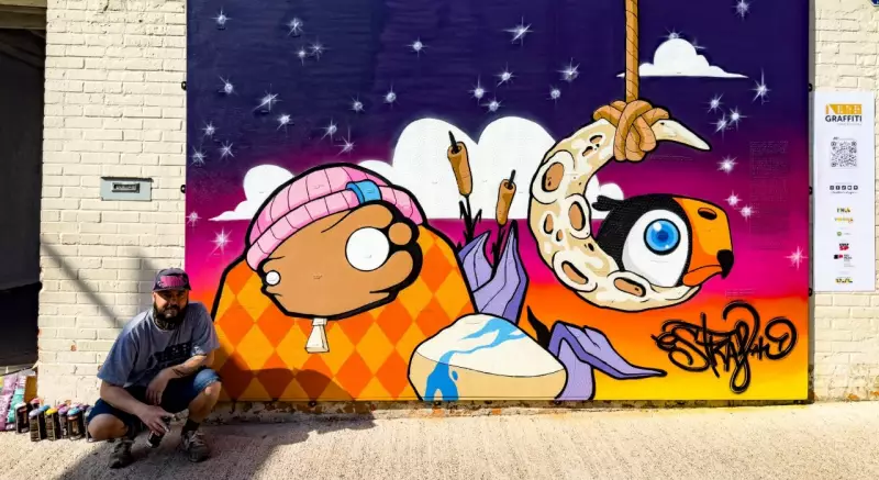 Grafiteiro inova com impressora 3D e cria mural sensorial para cegos em Sorocaba — 'Arte que se toca'