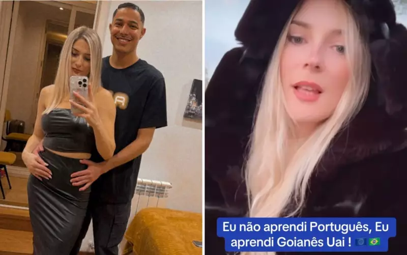 Gringa domina o goianês com ajuda do marido goiano e vídeo viraliza na web