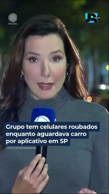Grupo tem celulares roubados enquanto aguardava carro por aplicativo em São Paulo