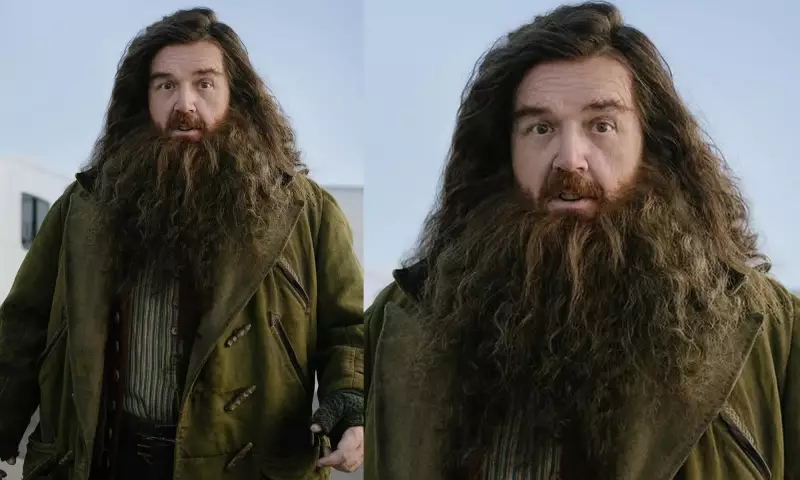 HBO revela primeira imagem de Nick Frost como Hagrid em 'Harry Potter': veja como ficou!