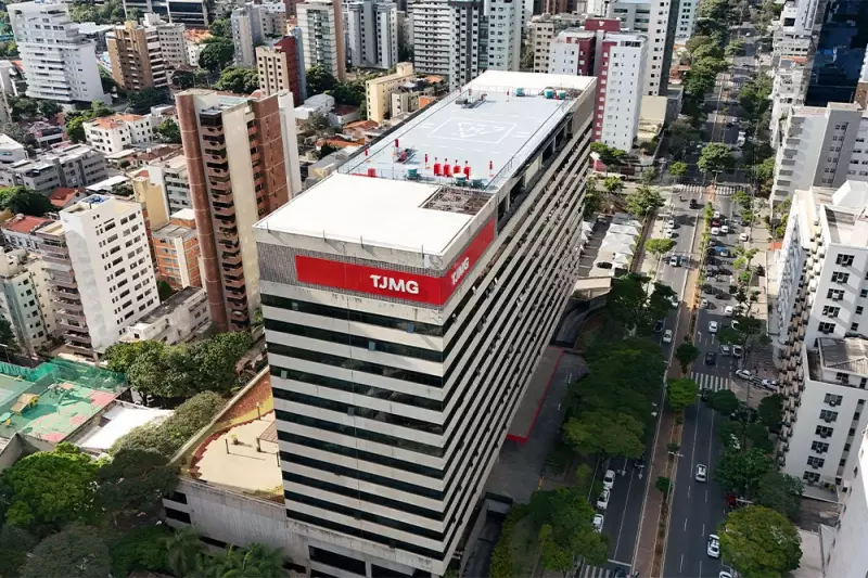 Heliponto do TJMG em Belo Horizonte agora é usado pela Polícia Militar — veja detalhes