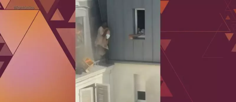 Herói salva família inteira de incêndio em Paris após ver imagem de bebê: 'Me puxou'