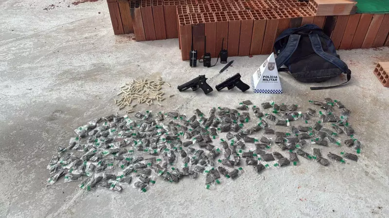 Homem com extensa ficha criminal é preso por tráfico de drogas em Maricá