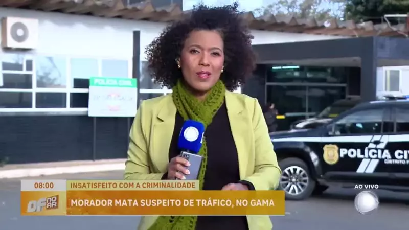 Homem é assassinado a facadas em briga por tráfico de drogas no Gama, DF