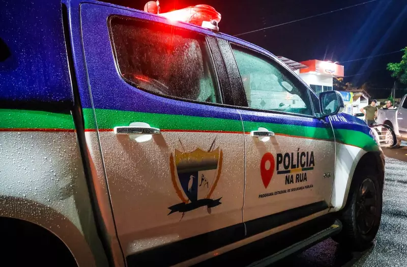 Homem é detido após agredir esposa e tentar incendiar residência com botijão de gás em Boa Vista