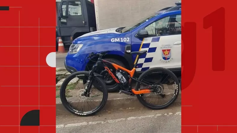 Homem é detido após assalto a bicicleta de luxo em Vitória: veja como tudo aconteceu