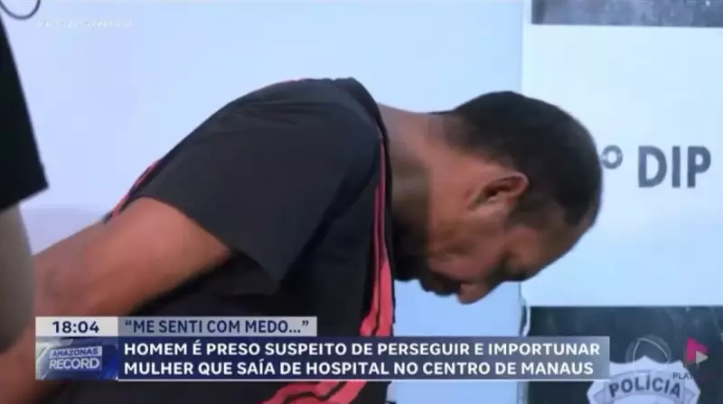 Homem é detido após assediar mulher no centro de Manaus — veja o que aconteceu