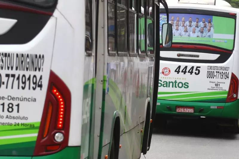 Homem é detido após assédio sexual em ônibus em Santos — vítima gritou por socorro