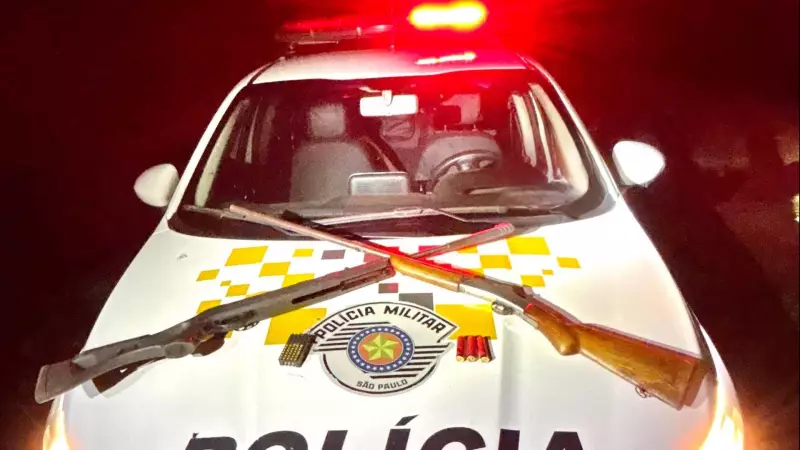Homem é detido em Santa Adélia após dirigir bêbado e portar armas ilegais — veja os detalhes